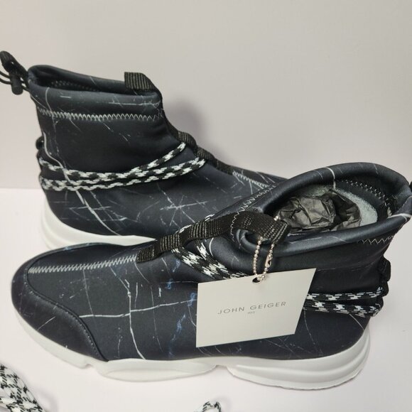 NEW John Geiger 002 Highs Black Marble Dead Stock DS Size 13 NIB main image 11